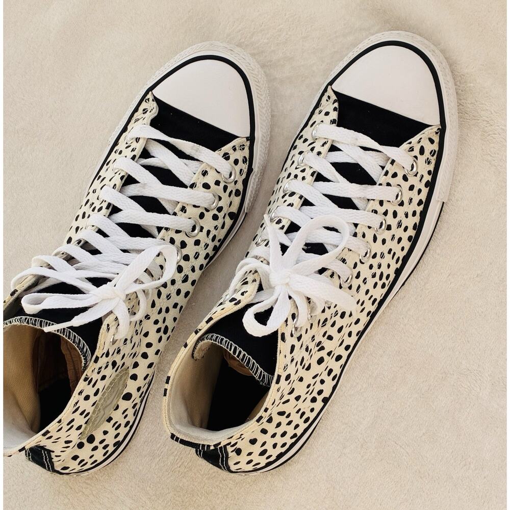 Converse Chuck Taylor All Stars Women's Sneakers Size 10 High Top Leopard Print